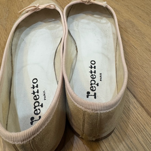 Repetto Cendrillon Ballet Flats Gold Pink - Picture 2 of 7